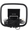 AM-3P AM FM Loop Antenna With 3-pin Mini Connector For Home Audio Theater Systems Amplifier