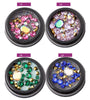 1 Bottle Diamonds Nails Sticker Colorful Beads Crystal Nail Art Decorations