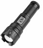 30W LED Flashlight White Light Long Range Strong Light Outdoor Zoom Tactical Lantern Long Shot Torch