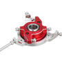 ALZRC Devil 505 FAST RC Helicopter Parts CCPM Metal Swashplate Silver