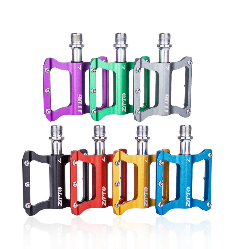 ZTTO JT06 Aluminum Alloy Colorful Ultra-lightweight Anti-slip Durable 1 Pair Bicycle Pedals Mountain Bike Pedals Bike Accessories