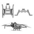 STARTRC Foldable Extended Heighten Landing Gear Skid Legs Protector Support for DJI Mini 4 PRO RC Drone Quadcopter