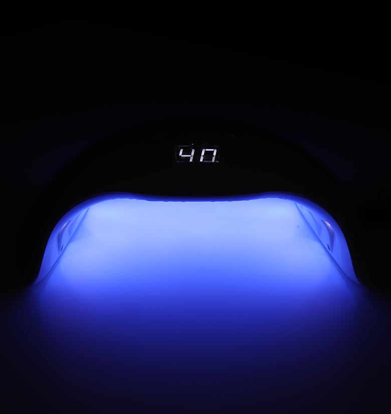 40W UV LED Nail Lamp Gel Nail Polish Dryer Light Fast Curing Nail Machine With Timer Sensor