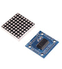 MAX7219 Dot Matrix Module Microcontroller LED Module Display Module for DIY Projects - Kit