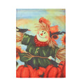 12'' x 18'' Autumn Black Crow Pumpkins Scarecrow & Sunflower Fall Garden Flag Decorations