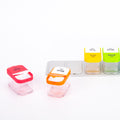 AIMO 14 Cells Weekly Pill Organizer Open Left and Right Friendly Travel 7 Day Pill Box Case 2 Times a Day Large Compartment for Medication