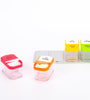 AIMO 14 Cells Weekly Pill Organizer Open Left and Right Friendly Travel 7 Day Pill Box Case 2 Times a Day Large Compartment for Medication
