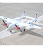 MD P38 1200mm Wingspan EPO RC Airplane Lockheed P-38 Lighting Zoom Aircraft Fixed Wing KIT/PNP