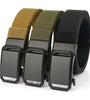 125cm Metal Buckle Tactical Belt Nylon Wistand Inserting Buckle Military Fan Hunting for Men Women