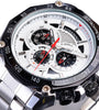 Forsining GMT1138 Fashion Men Watch Luminous Date Week Display Waterproof Mechanical Watch
