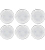 6pcs LED Night Light RGBW / White Wiress Remote Contro Cabinet Light for Bedroom Kitchen Closet