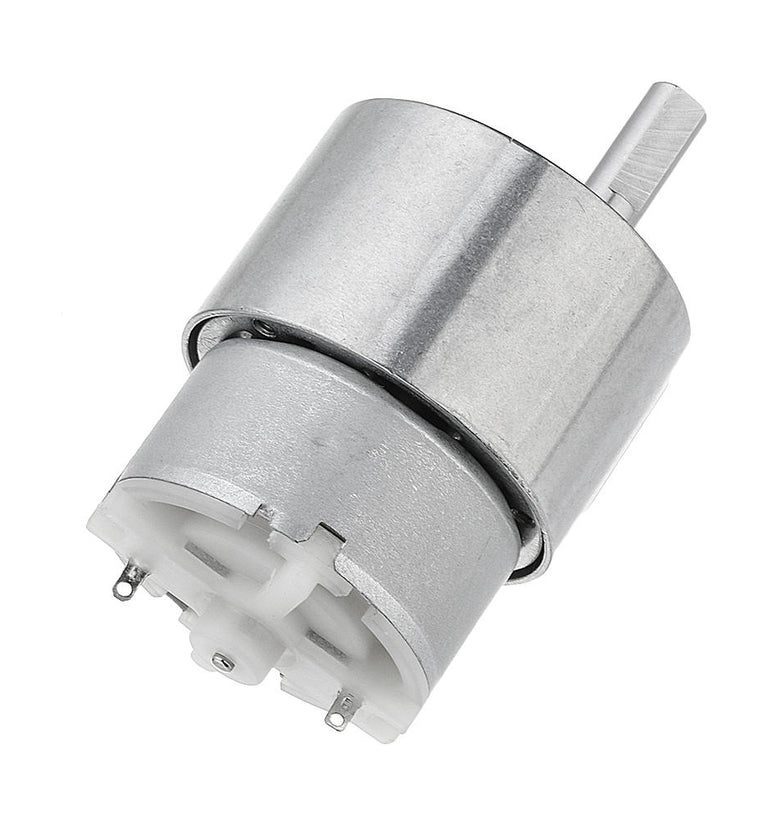 Machifit DC 6V Gear Motor 30/50/150RPM 500 Motor 37MM Geared Motor