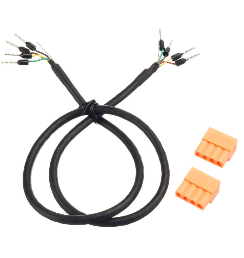 M5Stack 24AWG 4-Core Twisted Pair Shielded Cable RS485 RS232 CAN Data Communication Line 0.5M