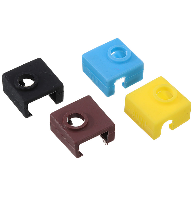 SIMAX3D Yellow/Blue/Brown/Black Silicone Protective Case for 3D Printer Heating Block Hotend