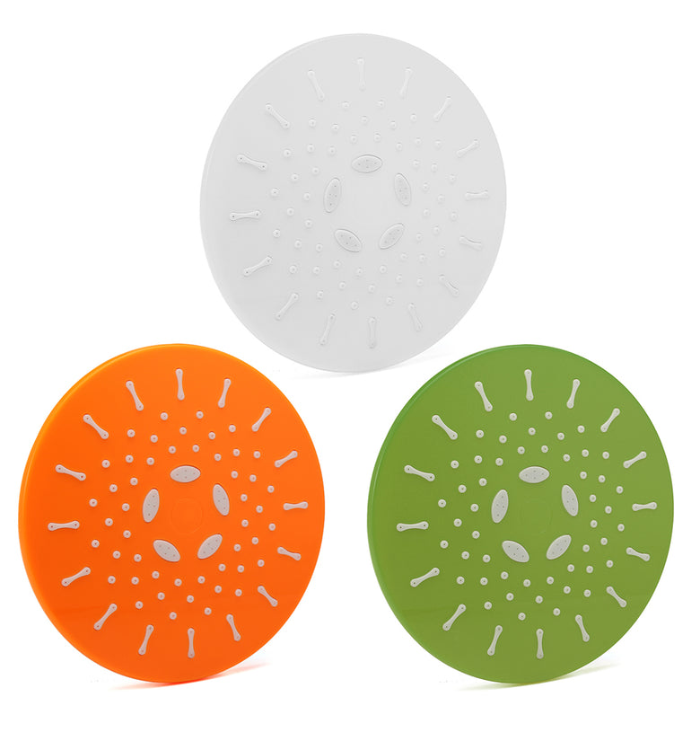 FRAP F11-30 Bathroom Round Shape 3 Color Options ABS Plastic Water Spray Rainfall Top Shower Faucet