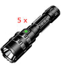 5pcs BIKIGHT 1102 L2 5Modes 1600 Lumens USB Rechargeable Camping Hunting LED Flashlight 18650