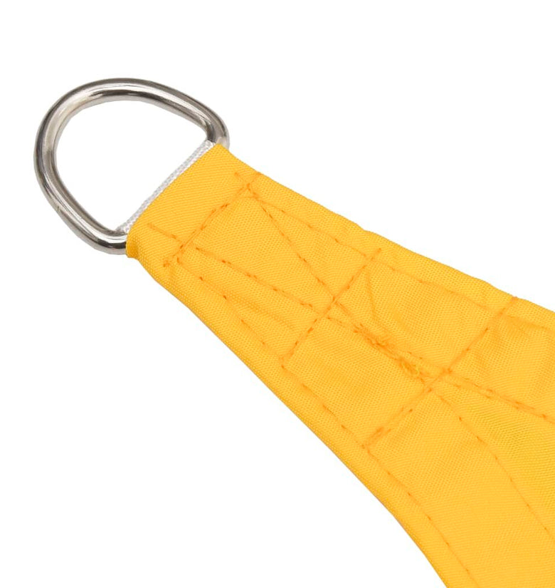 Zonnescherm rechthoekig 3x4,5 m oxford stof geel