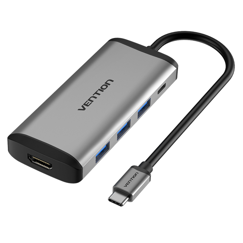 Vention CNBHB Type-C to HDMI USB3.0 PD Converter Type-C Adapter