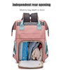 [Upgrade Version] LEQUEEN Large Capacity Outdoor Trip Travel Diaper Storage with USB Charging Port Mummy Bag Backpack