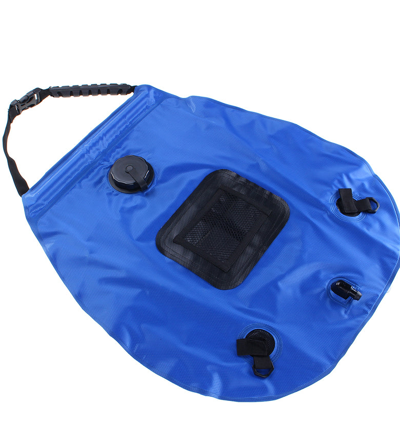 20L Solar Shower Bag Solar Heating Camping Shower Bag Heating Pipe Bag for Summer Beach Climbing Fishing Hiking