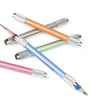 Adjustable Double Heads Colors Metal School Office Art Write Tool  Sketch Pencil Extender Holder
