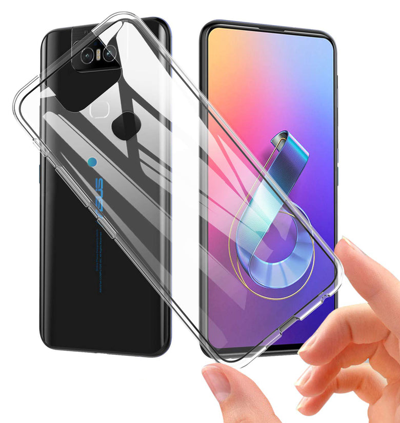 Bakeey Transparent Soft TPU Back Cover Protective Case for Asus Zenfone 6 ZS630KL