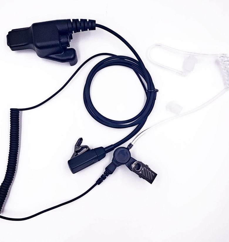 Adjustable Throat Mic Earphone Microphone Suitable for Motorola XTS3000 / 5100 / HT1000 / 5000 / MTS2000 / 9000 MTX960 Headphones