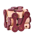 Adult Classical Wooden Toys Educational Toys Kongming Lock Chain IQ Brain Teaser