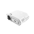[Basic Version] Uhappy U70 LCD 1280x720P LED Projector 140 ANSI Lumens 3000:1 Contrast Ratio Vertiacl Manual 15 Keystone Correction Home Theater Ourdoor Movie