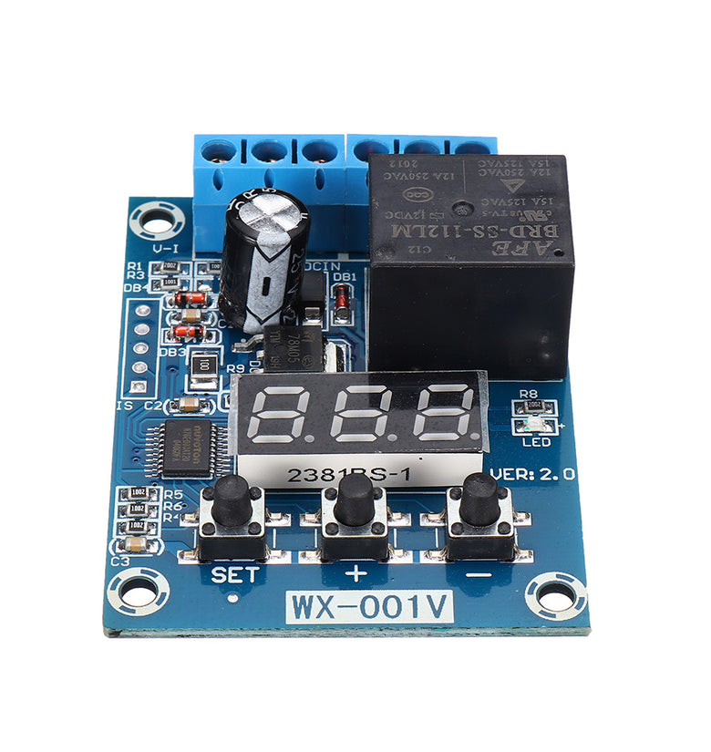 Voltage Detection Module Relay Switch Charging Discharge Monitoring Over-voltage Protection Circuit Measurement