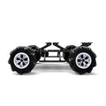 YOURFUN ROBOTICS Mecanum Wheel Robot Car 4WD Omnidirectional Smart Car Chassis 4WD 250PRE 0.65A 250RPM for Raspberry Pi STM32