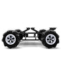 YOURFUN ROBOTICS Mecanum Wheel Robot Car 4WD Omnidirectional Smart Car Chassis 4WD 250PRE 0.65A 250RPM for Raspberry Pi STM32