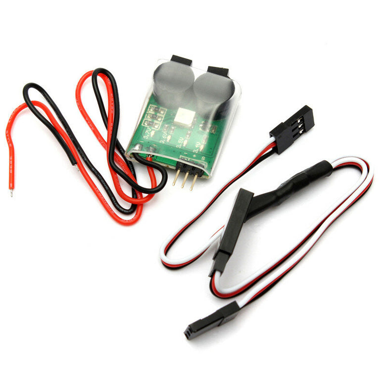 3 in 1 Low Voltage Alarm BB Buzzer Tracer Signal Loss Alarm 2-6S Lipo Support for RC Drone FPV Racing