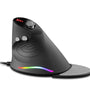 ZELOTES C-10 Wired Vertical Mouse 1000-10000DPI 12 Buttons RGB Backlit Optical Mice Ergonomic Programming Gaming Mouse