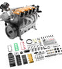 TOYAN FS-L400 14cc Inline 4 Cylinder 4 Stroke Water-Cooled Assembly Gas Engine Model for RC Model Car Ship Airplane Vehicles Boats Parts