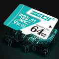 ZEQI Class 10 High Speed TF Memory Card 32G 64G 128G 256G Micro SD Card Flash Card Smart Card for Phone Camera Driving Recorder