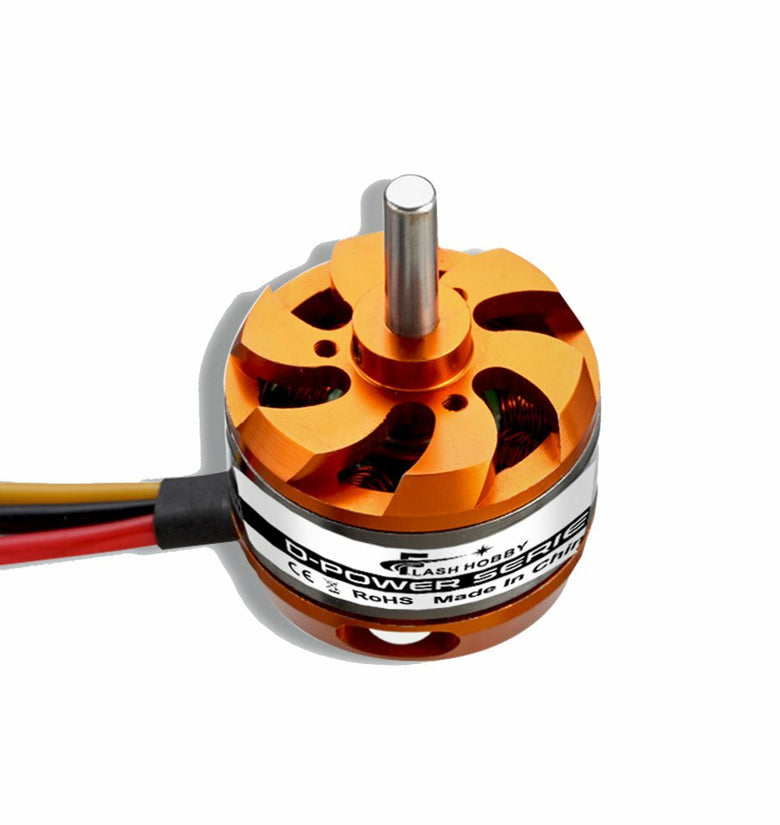 Flash Hobby D3530 1100KV 1400KV 1700KV 2-4S Brushless Motor For RC Airplane