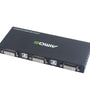 AIMOS AM-KVM201D 2-Port DVI KVM Switch with Audio Support 4K@60HZ Resolution DVI-D Dvi Kvmi Switch Dvi Switch 2 Into1 Dvi Cable DVI-D