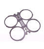 AlfaRC F2 Cineboy Frame Part Carbon Fiber 2mm Upper Plate for 146mm Wheelbase 3 Inch Cinewhoop Whoop FPV Racing Drone