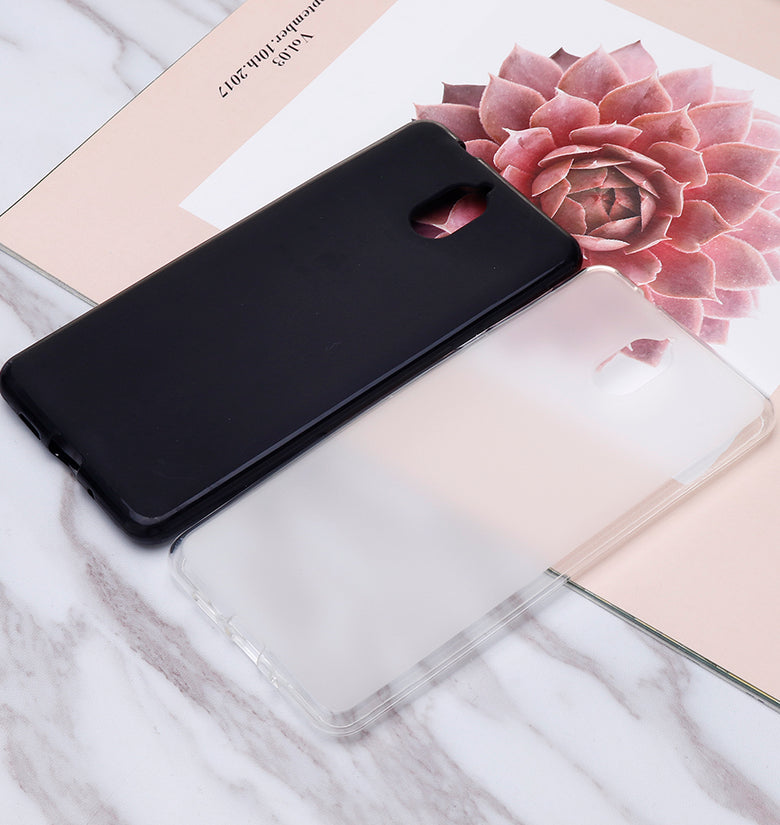 Bakeey Frosted Anti-scratch Soft TPU Back Pudding Protective Case for Nokia 3.1