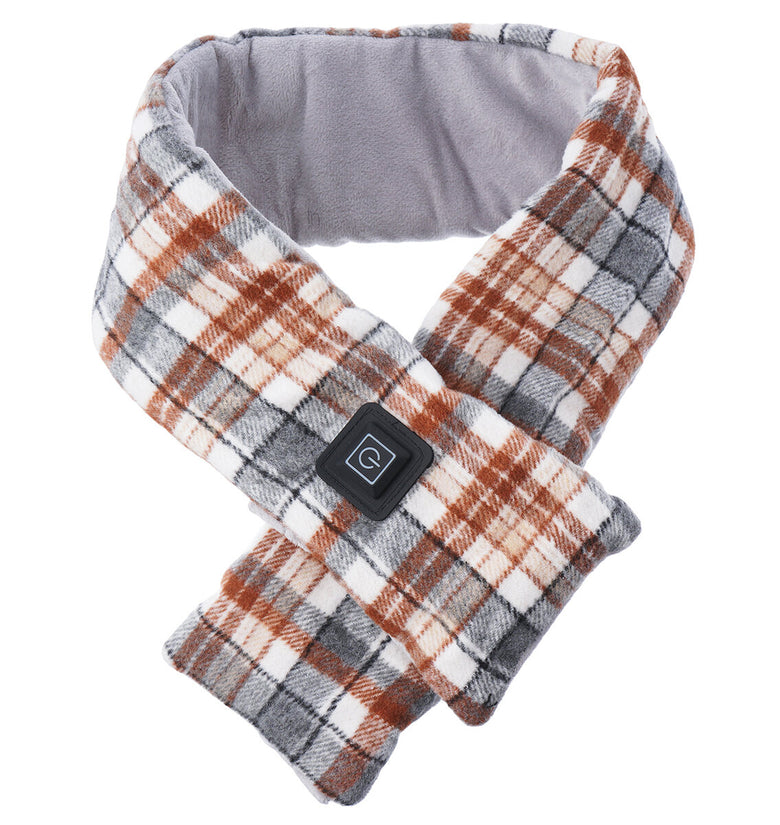USB Electric Heated Scarf Men Women Winter Outdoor Neck Warmer Three-speed Temperature Control Electric Heating Scarf