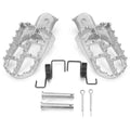 Aluminum Foot Pegs For Yamaha Motocross PW50 PW80 TTR90 TW200 Pit Dirt Bike