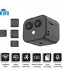 D3 HD Mini Wireless WiFi Dual Camera Mobile Phone Wireless Network Camera Remote Two-way Intercom Monitoring Camcorder