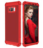 Air Cushion Corners Mesh Heat Dissipation Front & Back Cover TPU Case For Samsung Galaxy S8