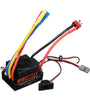 60A Brushless Waterproof ESC Speed Controller for 1/10 RC Car Parts - Electric
