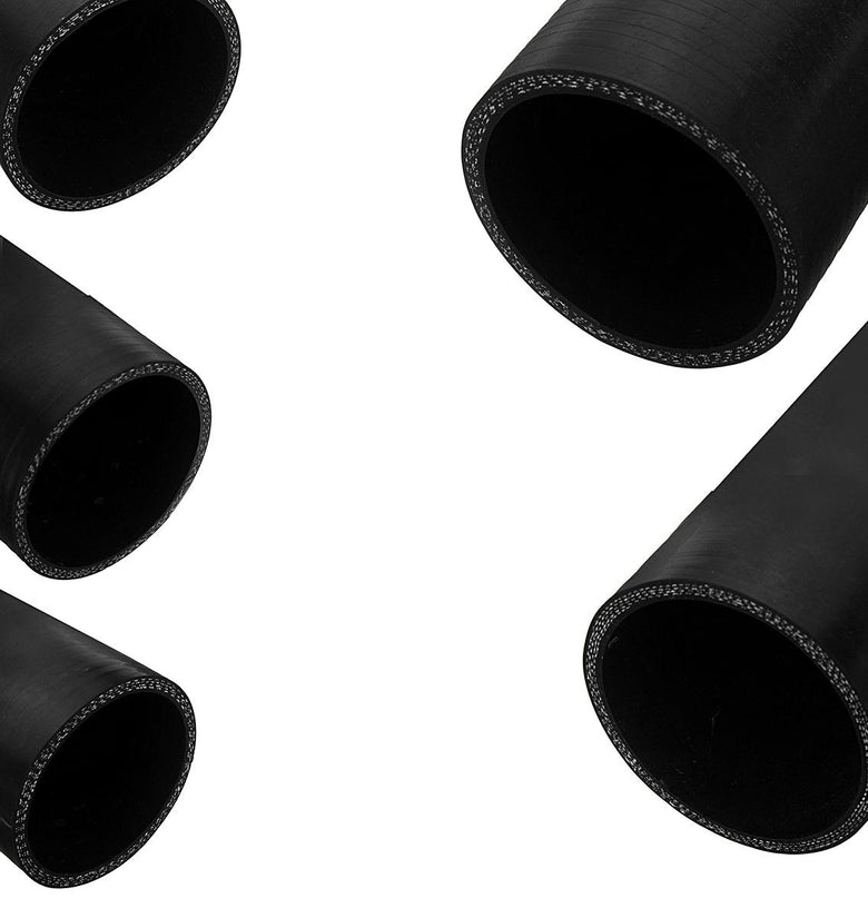 150mm Black Silicone Hose Rubber 15 Degree Elbow Bend Hose Air Water Coolant Joiner Pipe Tube