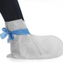 Disposable Shoe Cover Anti Slip Cleaning Overshoes Boot Non-woven Fabric White