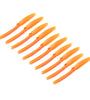 10pcs Gemfan 8060 ABS Direct Drive Orange Propeller Blade for RC Airplane Aircraft Fixed Wing Spare Part