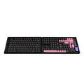 AKKO 229 Keys Black&Pink Keycap Set Cherry Profile PBT Double Shot Keycaps for Mehcanical Keyboards