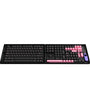 AKKO 229 Keys Black&Pink Keycap Set Cherry Profile PBT Double Shot Keycaps for Mehcanical Keyboards